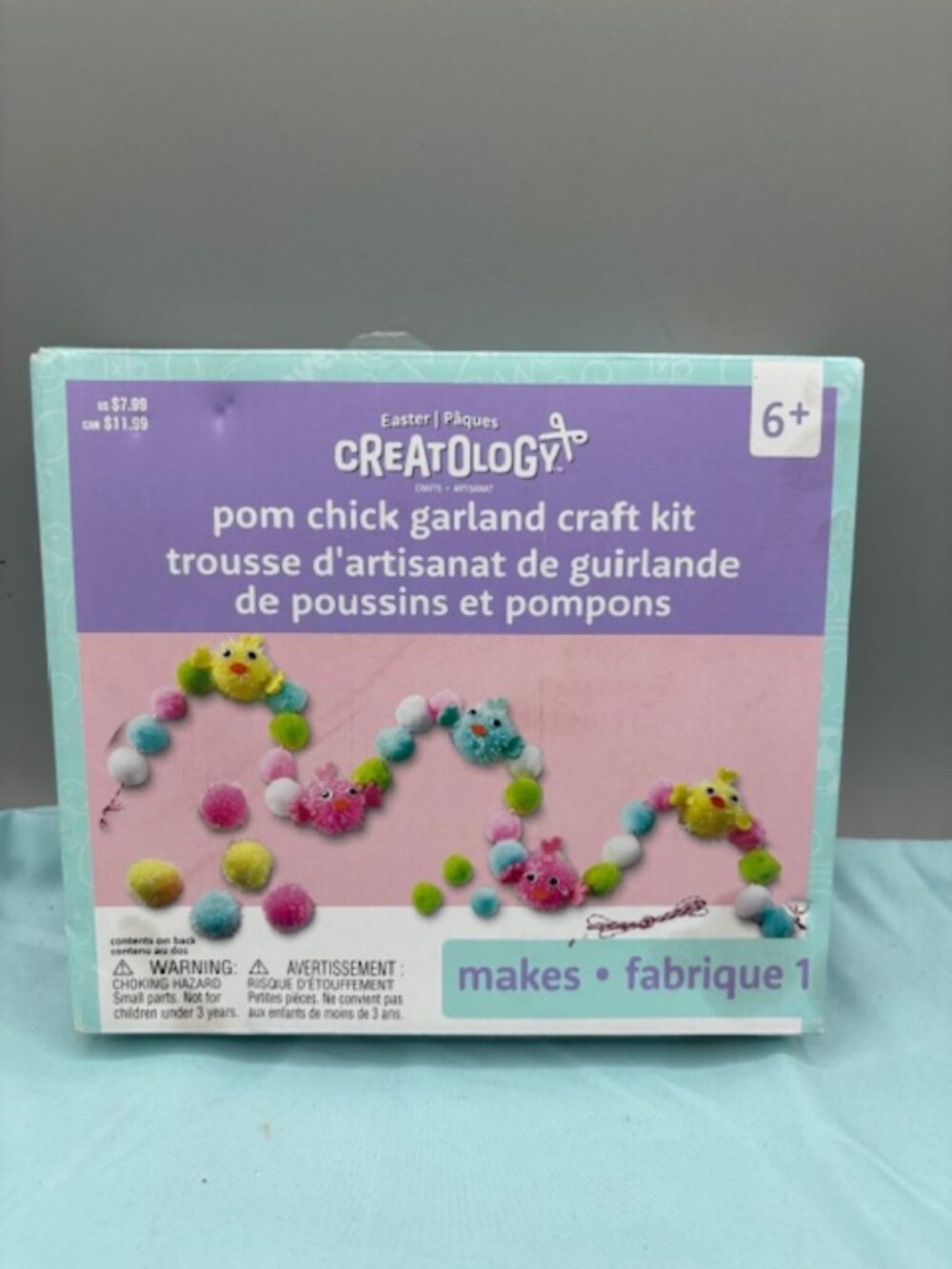 Creatology Easter poms Chick Garland Craft Kit.
